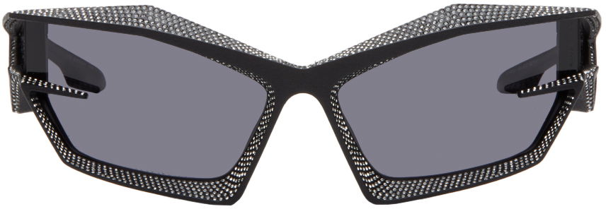 Solbriller Givenchy Cut Black Crystal Sunglasses Sort | GV40082IM6902A 840126823608, 0