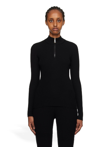Sweater Moncler Zip-Up Sort | I20939F00001M1131