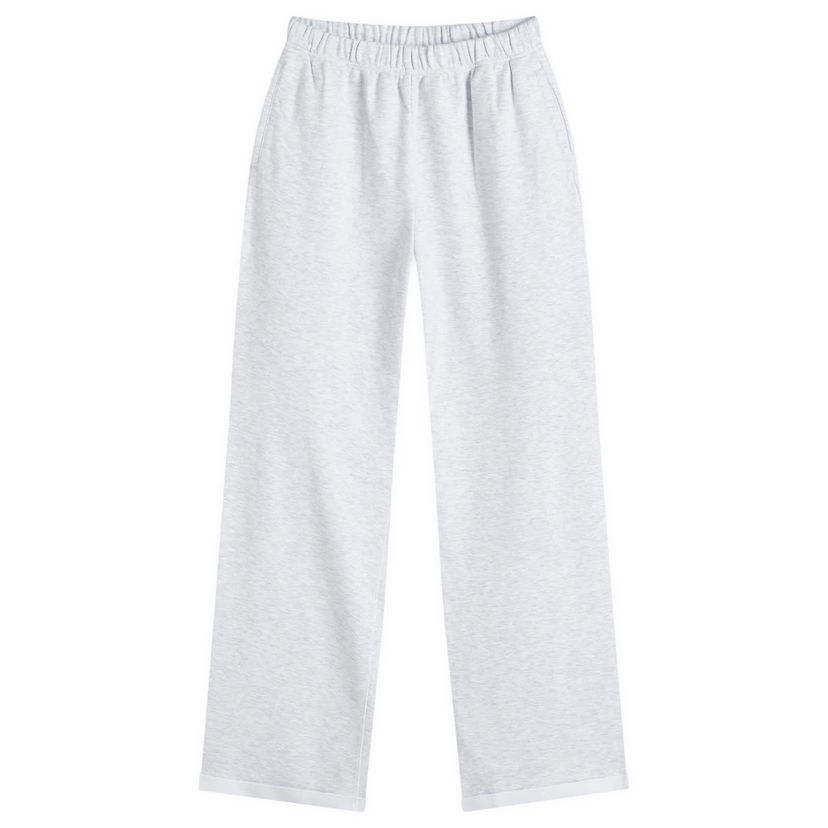 Joggingbukser SKIMS Cotton Fleece Straight Leg Pants Grå | BO-STR-4003-LHG