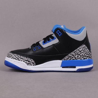 Sneakers og sko Jordan Air Jordan 3 Retro ''Sport Blue'' BG Sort | 398614-007, 0