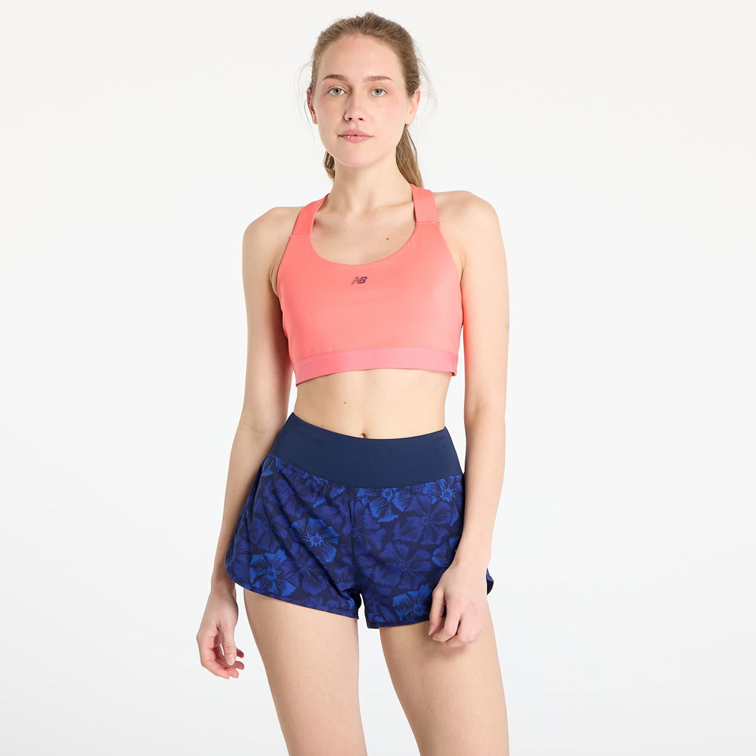 Shorts New Balance Essential Train Bra Lyserød | WB51035DTR, 0