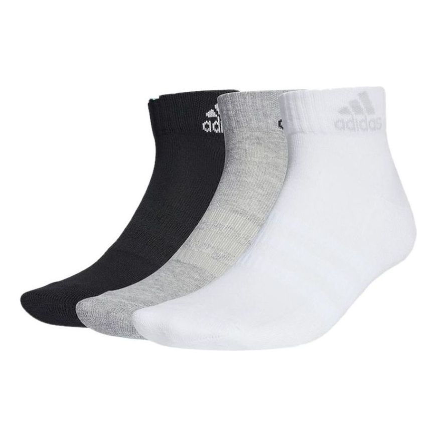 Sokker adidas Originals Adidas Logo Quarter Socks - 3 Pairs Hvid | GC7311, 0