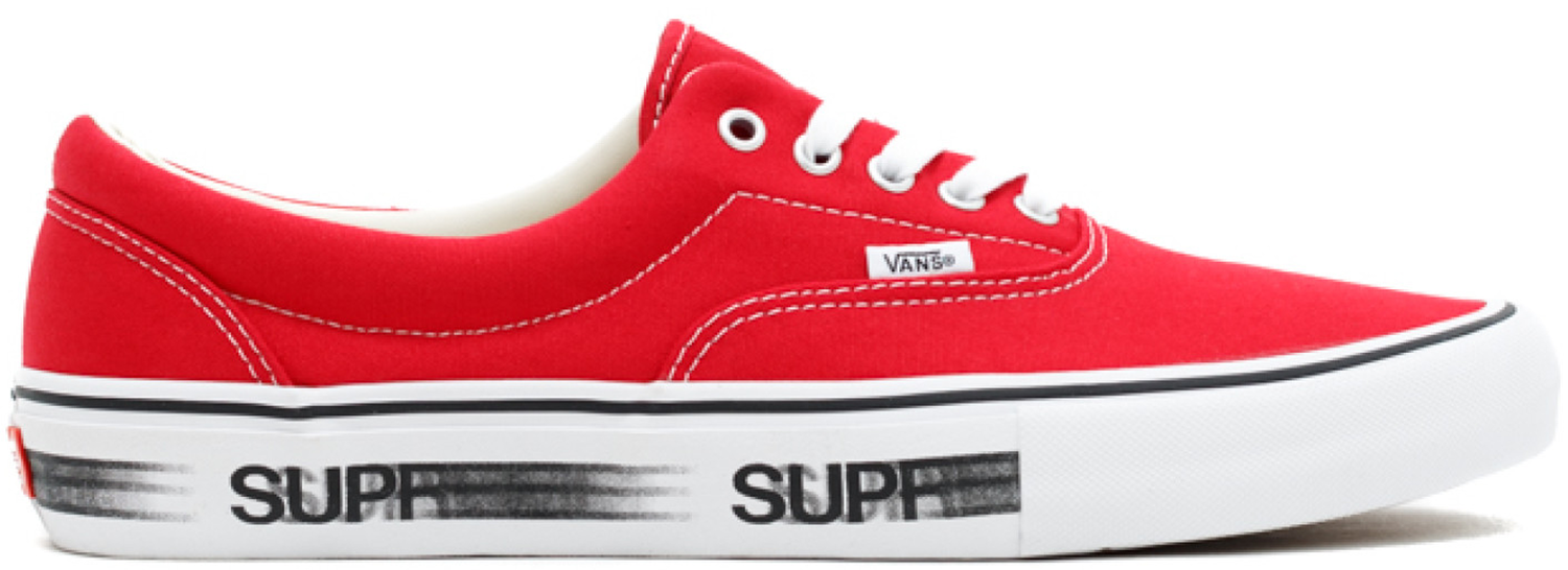 Sneakers og sko Vans Era Supreme Motion Logo (Red) Rød | VN000VFBJ66, 0