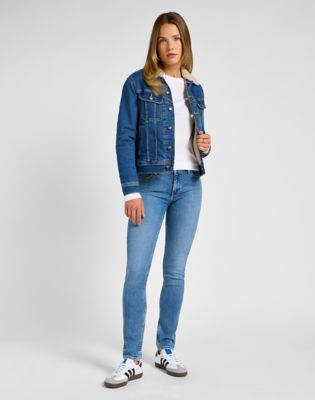 Jeans Lee Elly Holding Back Jeans Blå | 112355239, 1