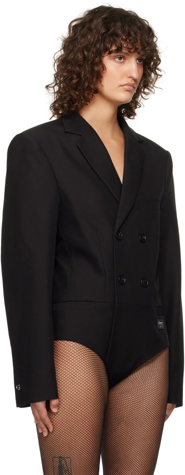 Krop Coperni Coperni Tailored Bodysuit Sort | COPV63F3004, 1