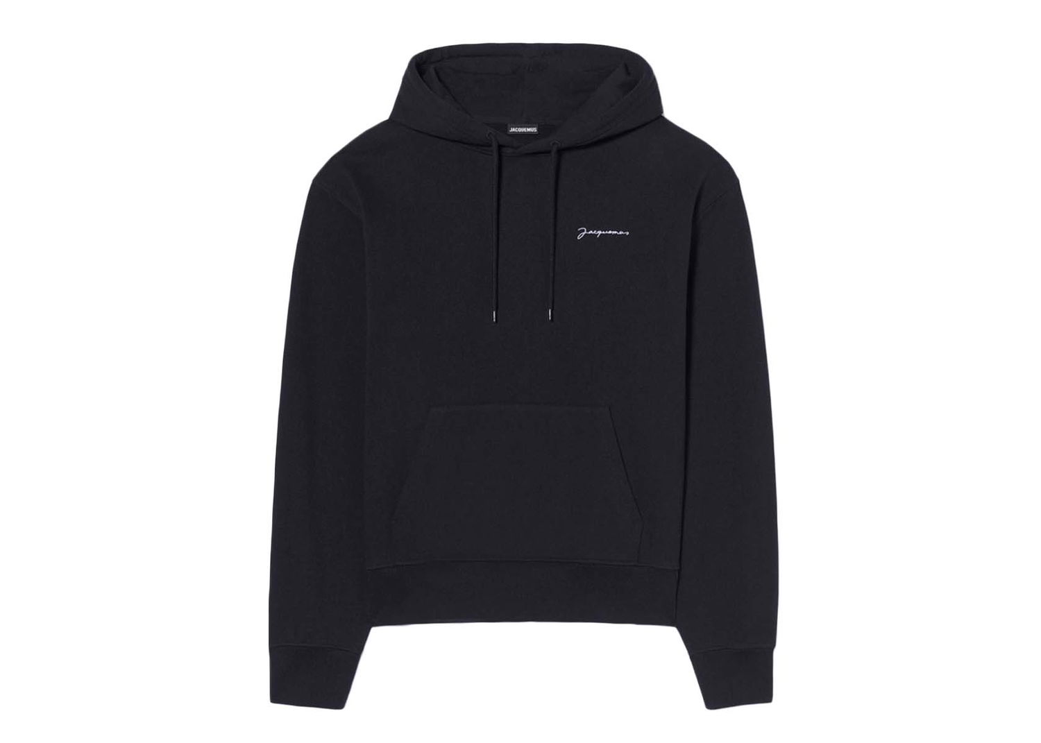 Sweatshirt Jacquemus Le Brode Embroidered Logo Sort | 216JS300-2210 990, 0