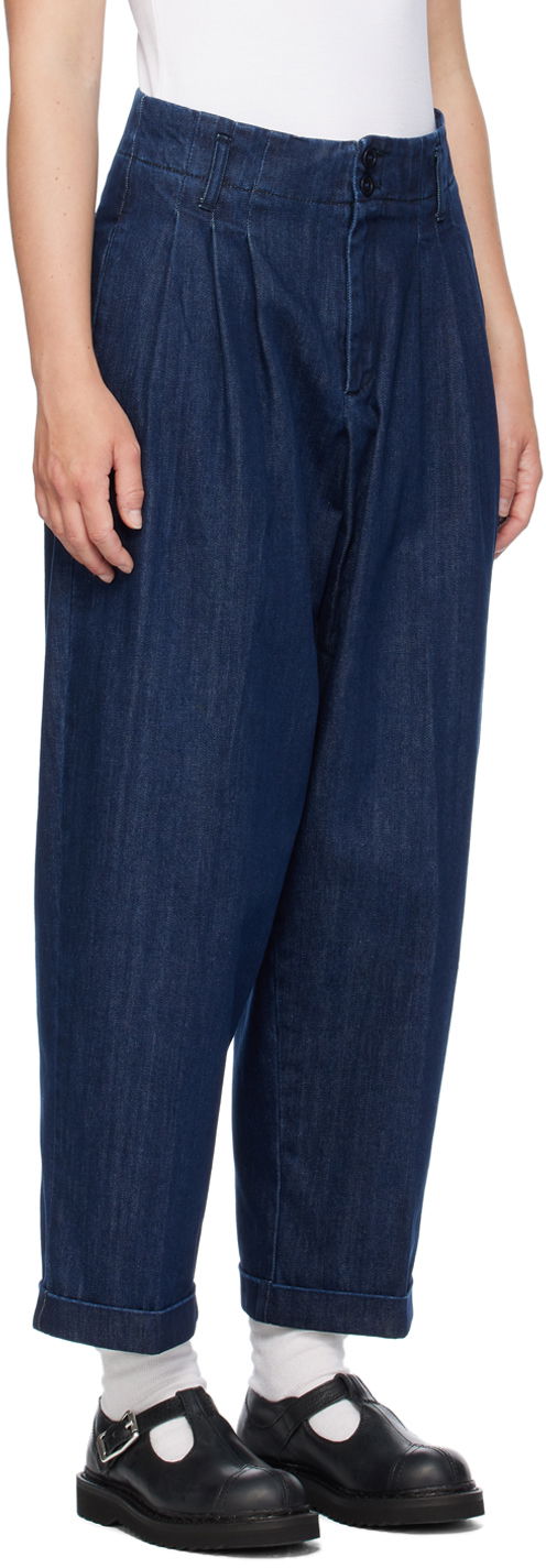 Jeans YMC YMC Keaton Denim Trousers Blå | Q4AZF, 1