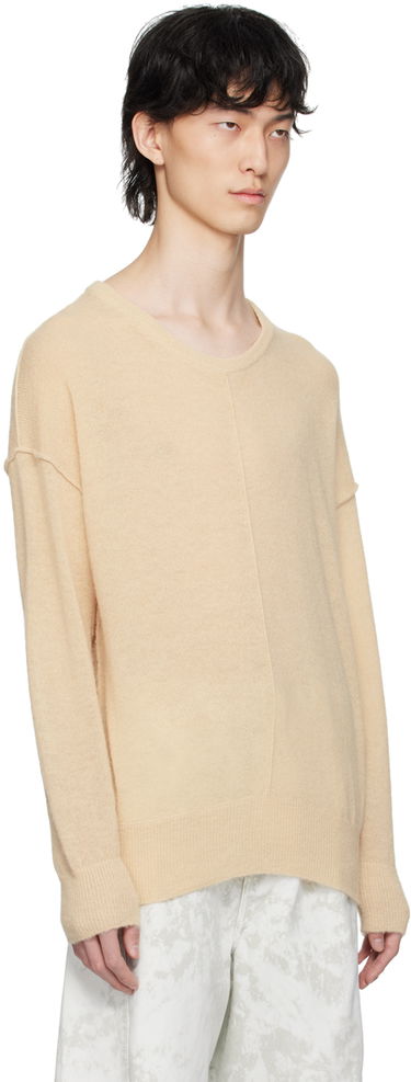 Sweater LEMAIRE Light Knit Sweater Beige | TO1202 LK1019, 3
