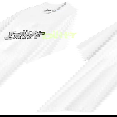T-shirt Butter Goods Warped T-Shirt, Size Large Hvid | BG251101-WHT, 1
