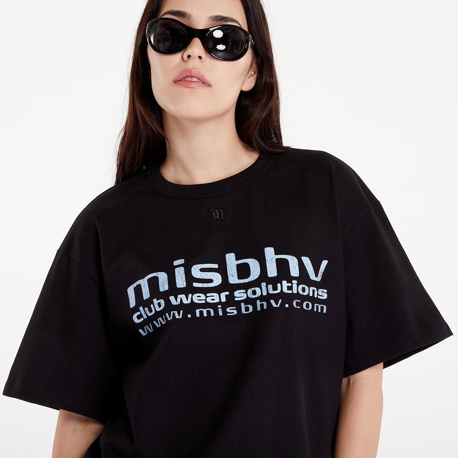 T-shirt MISBHV Homepage T-Shirt UNISEX Black Sort | 241M118, 1
