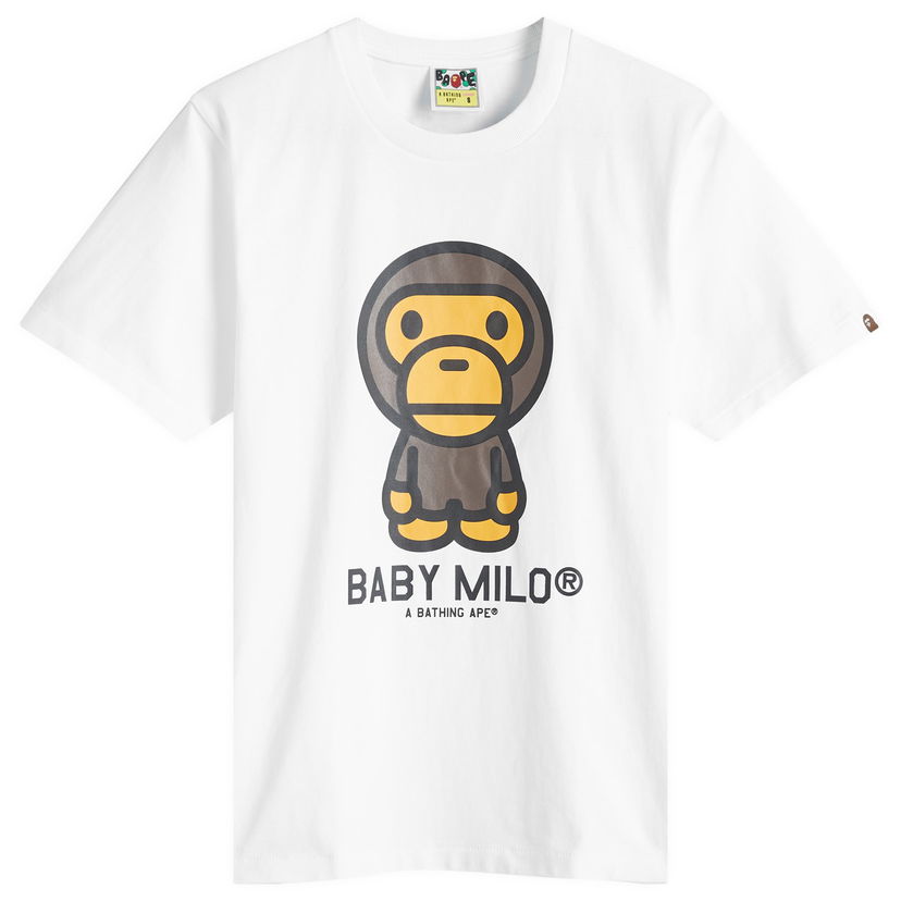 T-shirt BAPE Baby Milo Graphic T-Shirt Hvid | 002TEK802001L-WHT