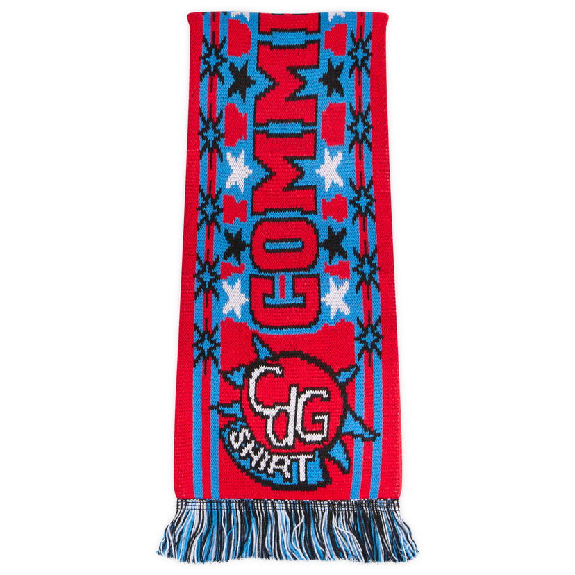 Tørklæde Comme des Garçons CDG SHIRT Knitted Scarf Rød | FP-K401-051-1