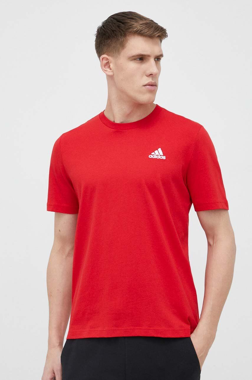 T-shirt adidas Performance Cotton Tee Rød | IC9290, 0