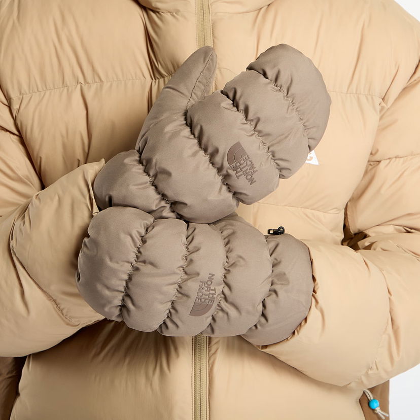 Handsker The North Face Montana Puffer Mitt Beige | NF0A88JQBOW1