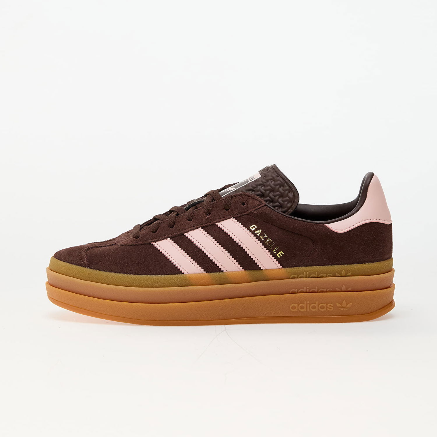 Sneakers og sko adidas Originals Gazelle Bold W Auburn/ Ice Pink/ Gold Metallic Bourgogne | JI0326, 0