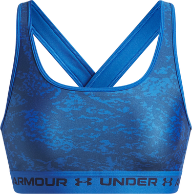 Bh Under Armour Under Armour Crossback Mid Print Sports Bra Blå | 1361042-402, 0