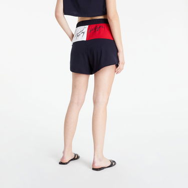 Shorts Tommy Hilfiger High Waist Shorts Mørkeblå | UW0UW03468-DW5, 3