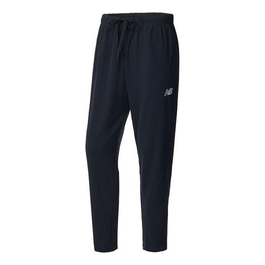 Joggingbukser New Balance Training Knit Track Pants Mørkeblå | MP21033-ECL