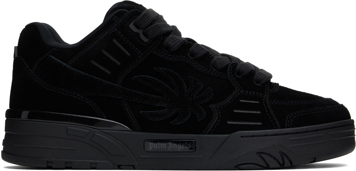 Sneakers og sko Palm Angels Venice Suede Sneakers Sort | PMIA101F24LEA0061010, 0