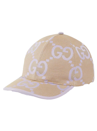 Kasket Gucci Jumbo GG Baseball Cap Beige | 735011 4HAVS 8871