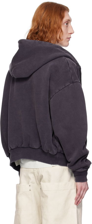 Sweatshirt Entire Studios Entire Studios Thermal Zip-Up Hoodie Lilla | ES2488IN, 2