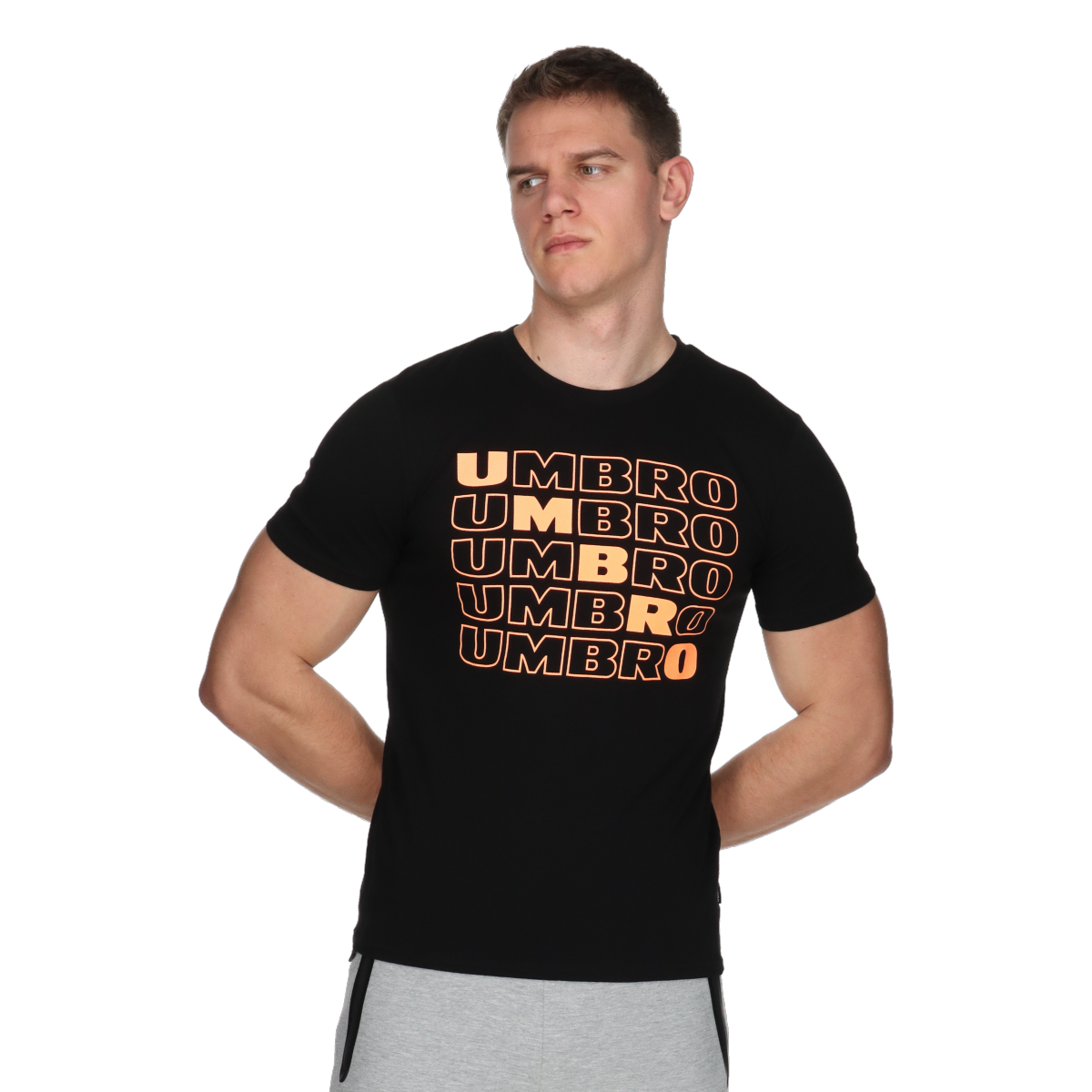 T-shirt Umbro Retro Graphic T-Shirt Sort | UMA251M802-01, 0