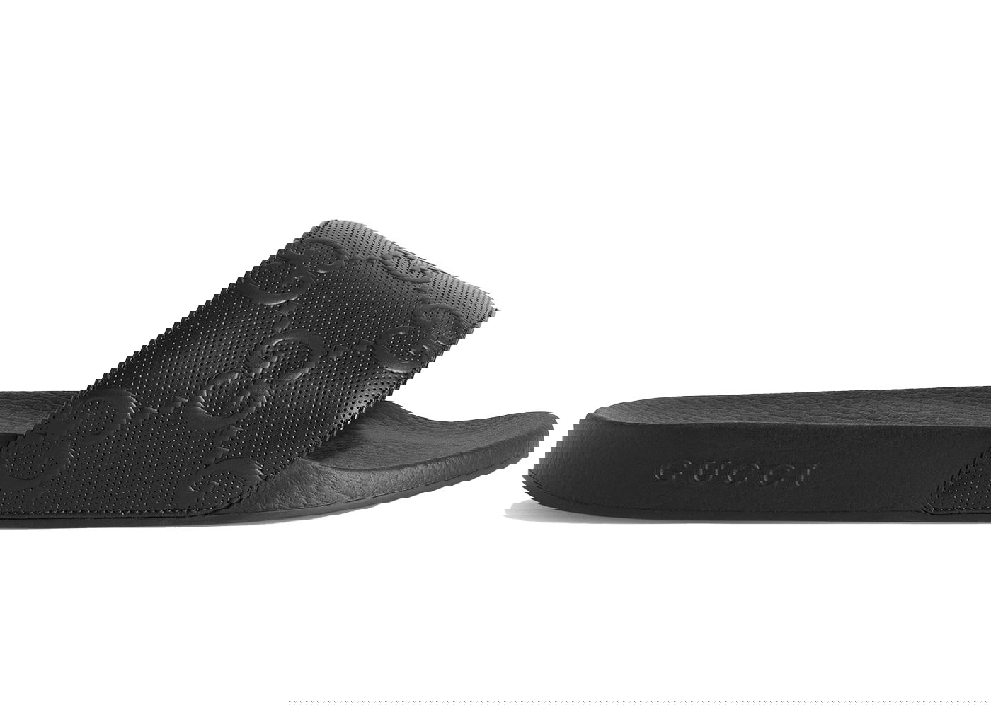 Sneakers og sko Gucci GG Slide Demetra Black Sort | 681880 UKU00 1000, 0