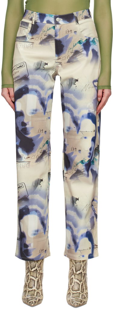 Jeans Miaou Miaou Fargo Printed Trousers Flerfarvet | 1007GABCOR, 0
