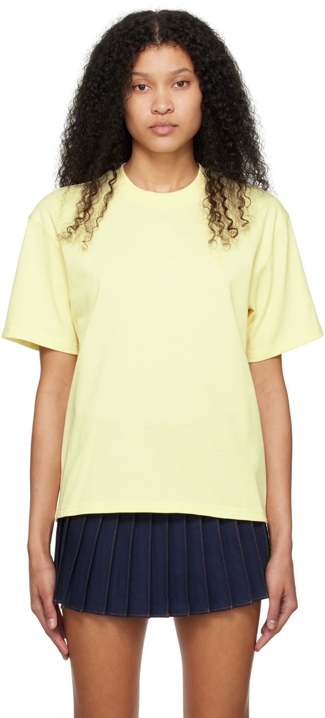 T-shirt AMI SSENSE x T-Shirt Gul | SPUTS004.726.703, 0
