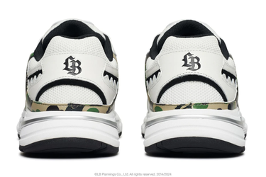 Sneakers og sko BAPE LBWK Shark Sta Hvid | 0ZXSHM191922N, 2