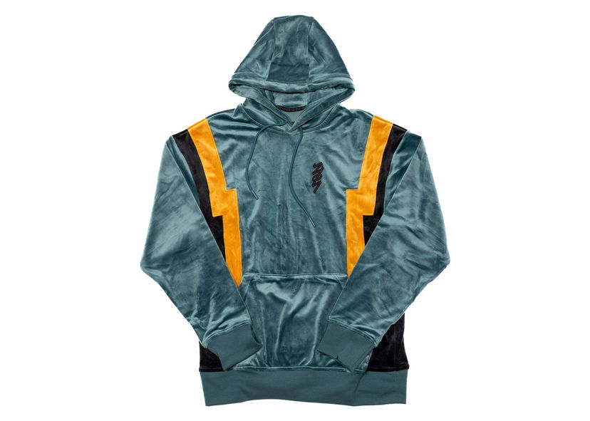 Sweatshirt Nike Velour Track Hoodie Grøn | DJ5881-393
