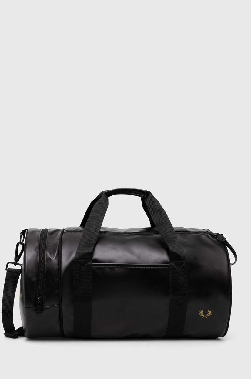 Rejsetaske Fred Perry Barrel Bag Sort | L7260.774