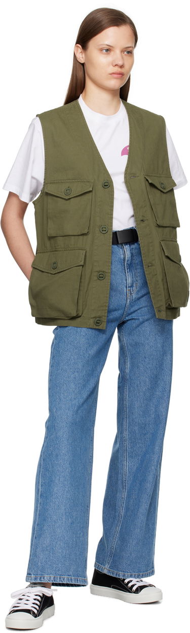 Vest Carhartt WIP Utility Cotton Canvas Vest Grøn | I032980 1YS4G, 3