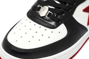 Sneakers og sko BAPE Bape Sta #3 Black/Red Sort | 0ZXSHM191303M, 4