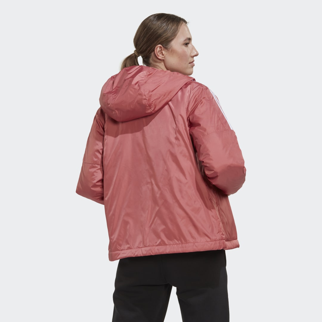 Jakke adidas Originals Essentials Insulated Hooded Jacket Lyserød | HK4622, 1
