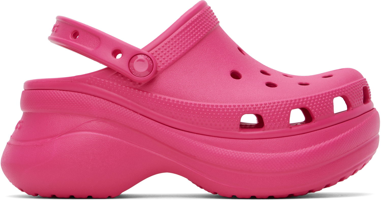 Tøj Crocs Bae Clogs Lyserød | 206302-6ZQ, 0
