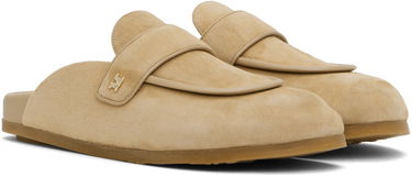 Sneakers og sko Max Mara Suede Mules Beige | 2424526331600, 3