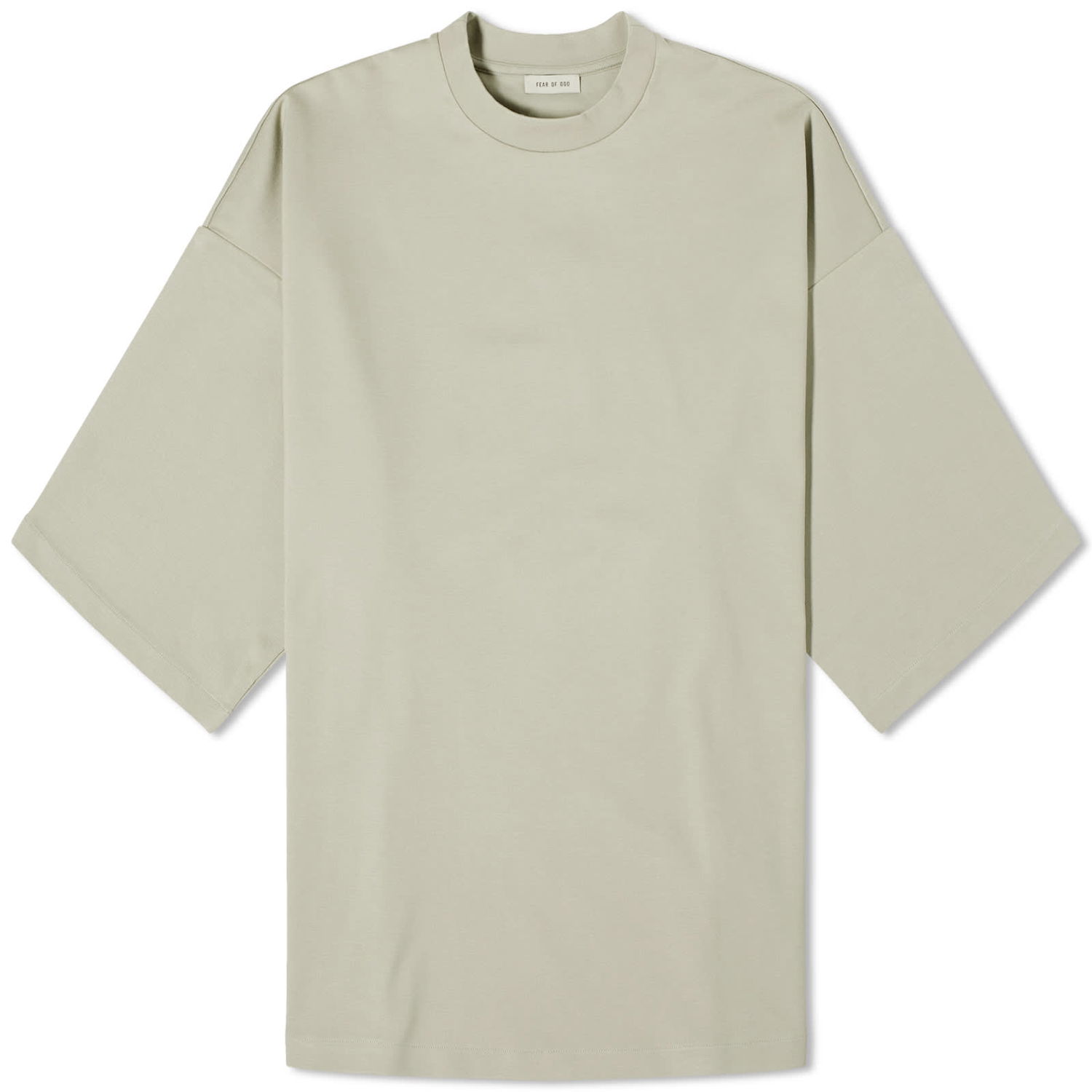 T-shirt Fear of God Embroidered Thunderbird Milano T-Shirt Beige | FG850-20527VIS-039, 0