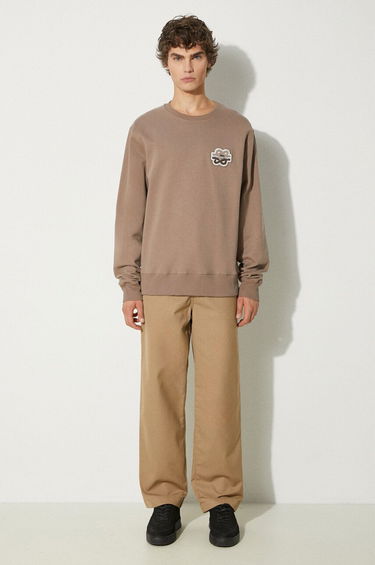 Sweatshirt Filling Pieces Gowtu Sweatshirt Beige | 74533921407, 1