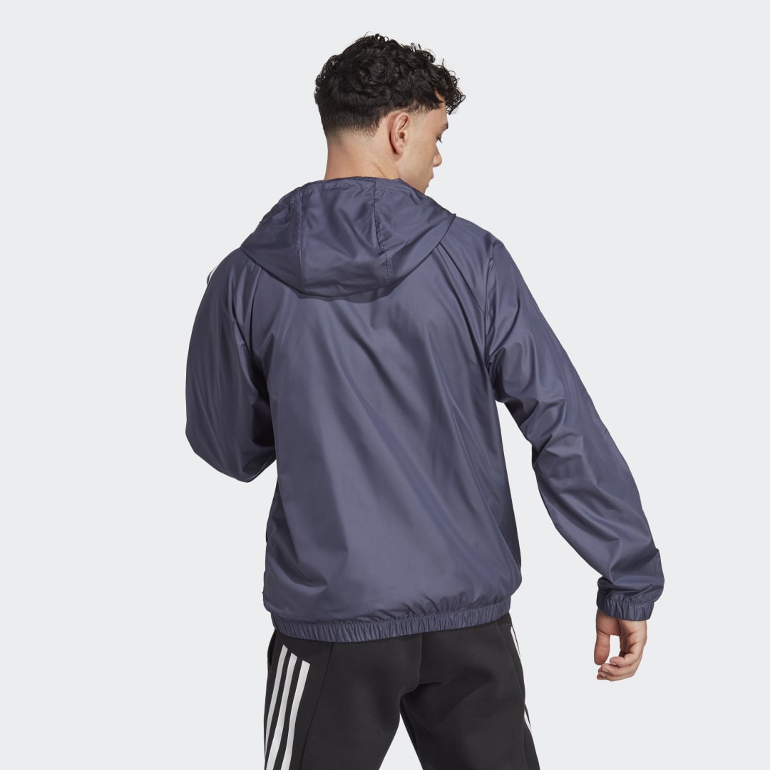 Vindjakke adidas Performance BSC 3-Stripes Wind Jacket Mørkeblå | HT8753, 1