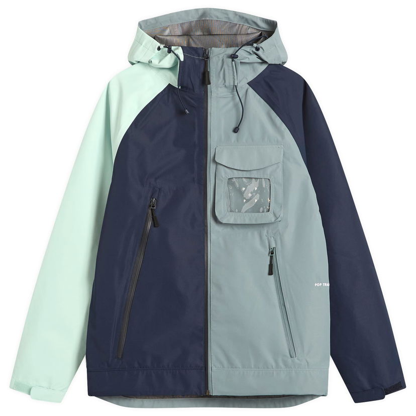 Vindjakke Pop Trading Company Pop Trading Company Oracle Jacket, Size Large Flerfarvet | POPSS25-05-001