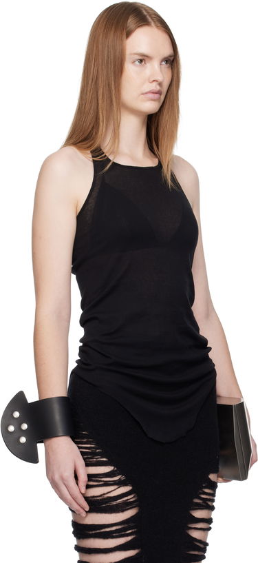 Tanktop Rick Owens Rick Owens Concordians Rib Tank Top Sort | RP02E4101 MR, 1