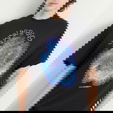 T-shirt and wander Wandering Printed T-Shirt Sort | 5745284091-010, 5