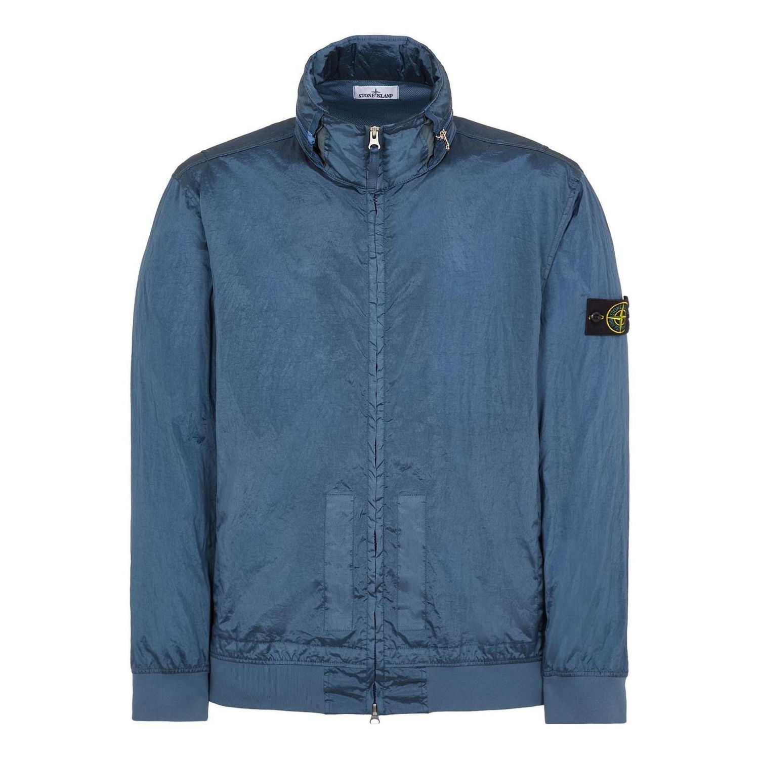 Bomberjakke Stone Island Stone Island Logo Nylon Jacket Blå | 781541920-V0024, 0