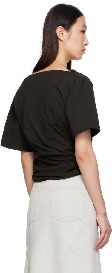 T-shirt Baserange Baserange Turn T-Shirt Sort | TOTUS-RC-SU25, 2