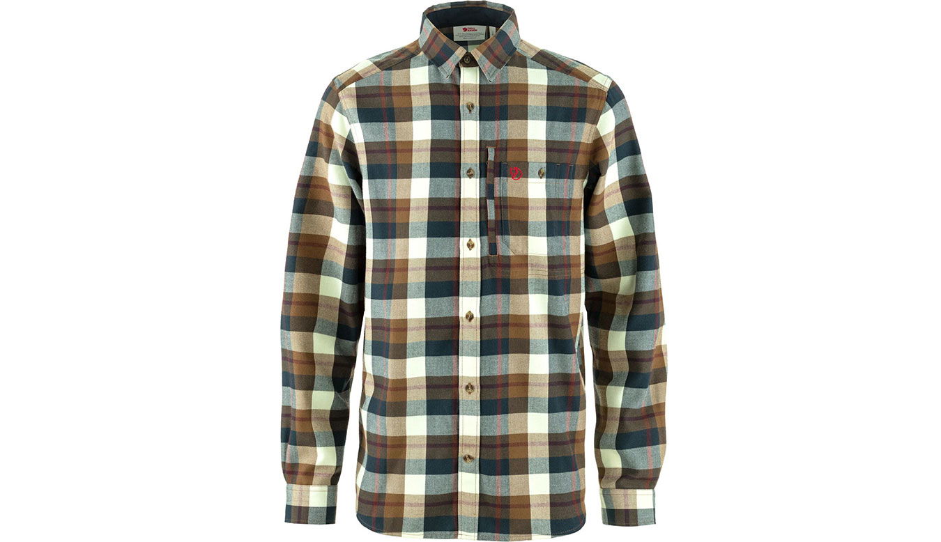 Skjorte FJÄLLRÄVEN Fjällglim Plaid Flannel Shirt Flerfarvet | F81380-265-113, 1
