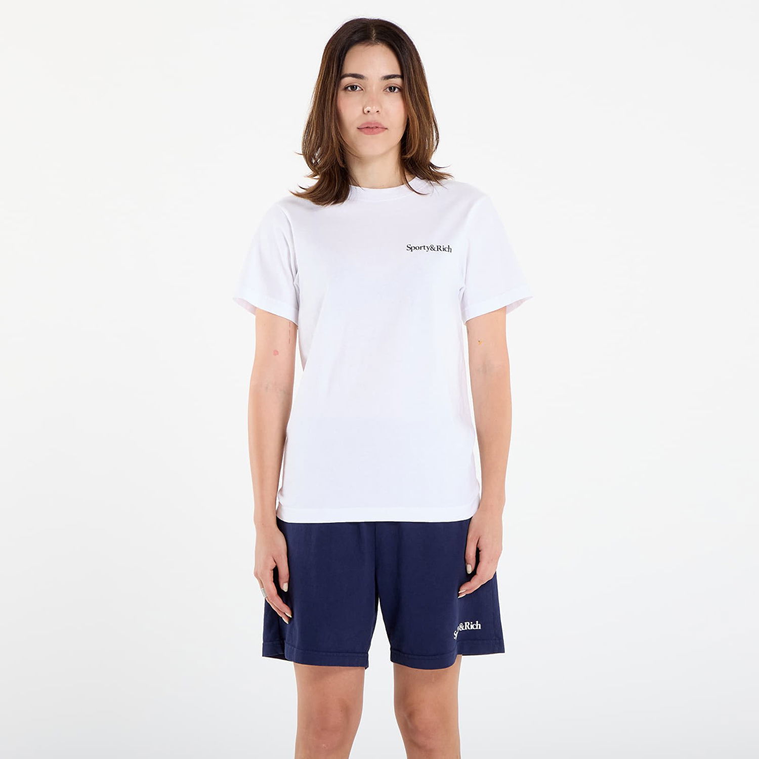 T-shirt Sporty & Rich Health Is Wealth T-Shirt UNISEX White Hvid | TO043602006WH01, 0