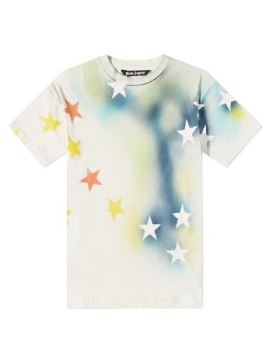 T-shirt Palm Angels Sprayed Stars Tee Flerfarvet | PMAA072S23JER0080184