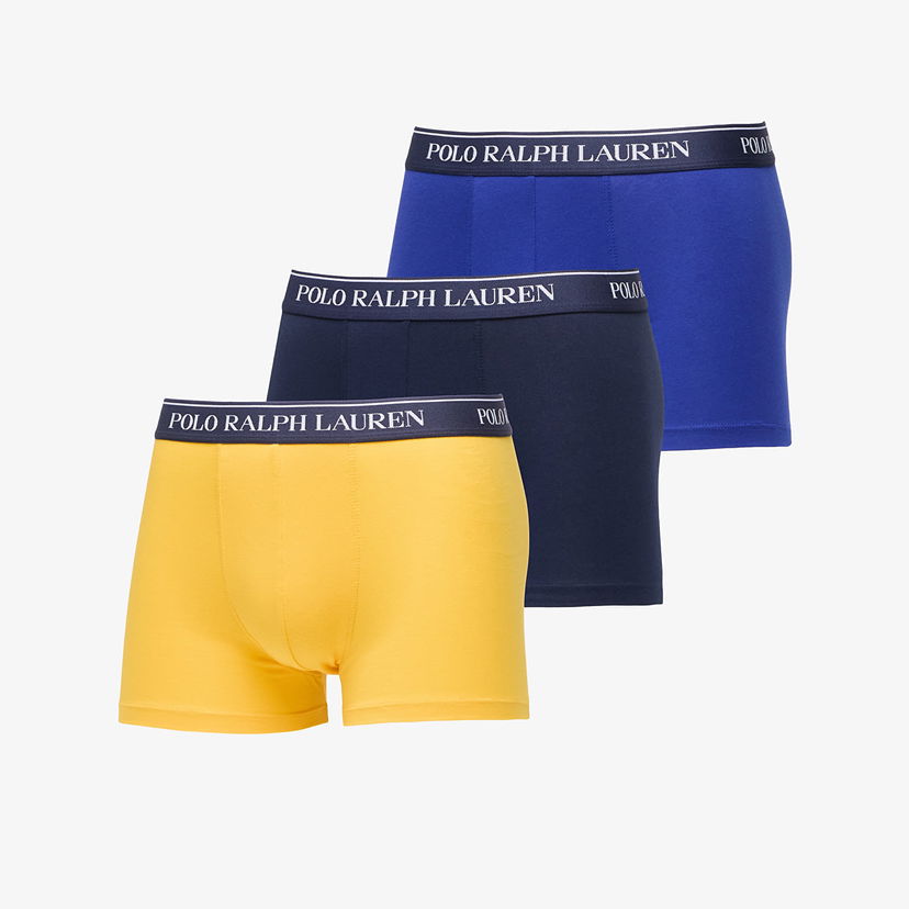 Boksere Polo by Ralph Lauren Polo Ralph Lauren Classic Trunk 3-Pack Flerfarvet | 714830299152