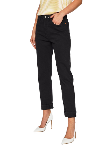 Jeans Levi's 501 High Rise Straight Crop Jean Sort | 36200-0085